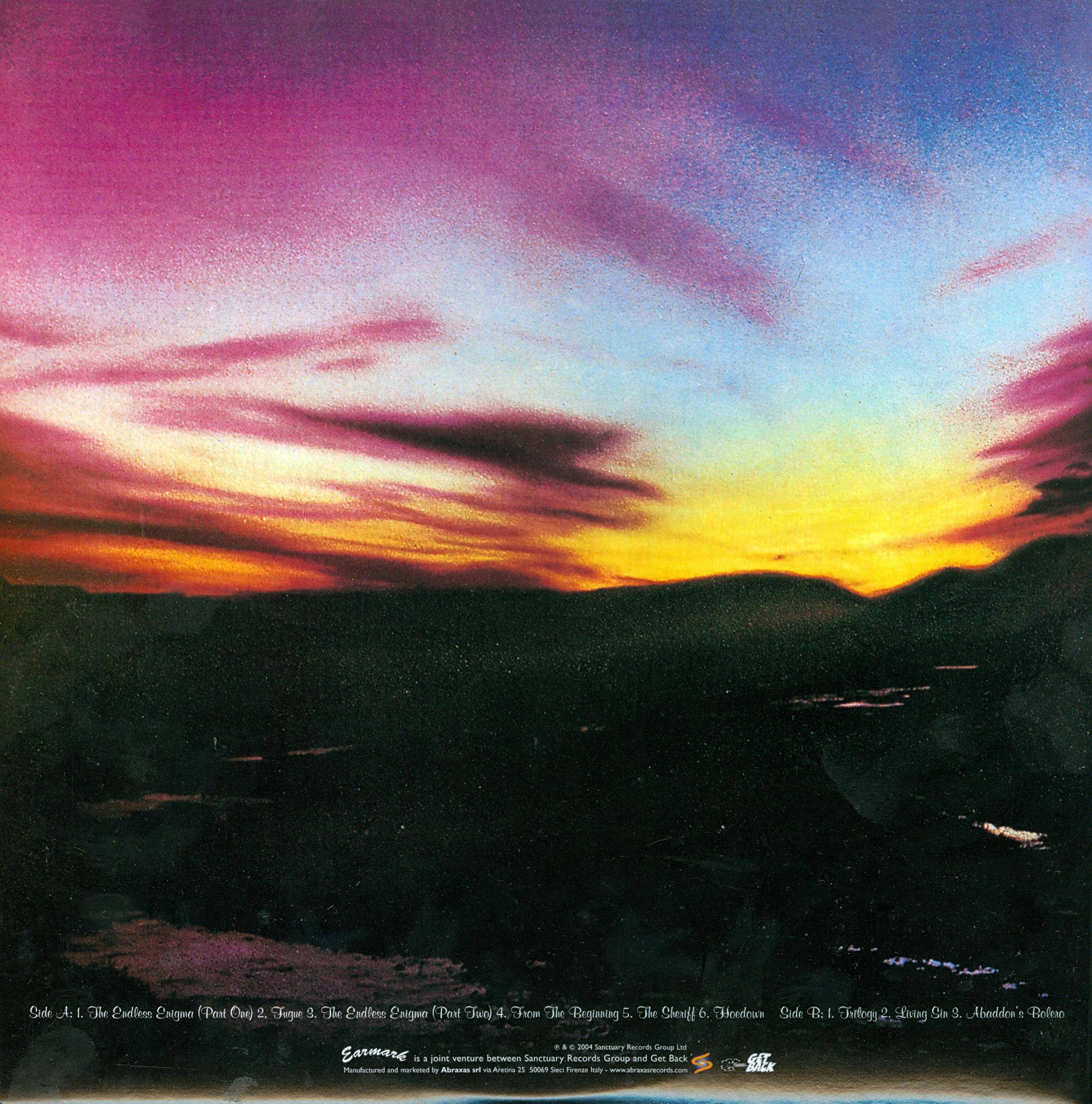 Emerson, Lake and Palmer Trilogy [lp ak it]